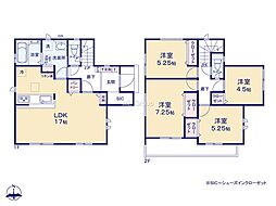 小学校まで徒歩6分の開発分譲地内！■グラファーレ平塚市河内4期■