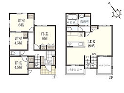 【耐震・制震】37坪超の敷地に高断熱の新築戸建てが登場【限定1棟】