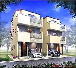 3LDK車庫付き × 全室南向き × 陽光と清風に包まれた住空間 × 全2棟の美邸宅