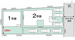 リナージュ西戸崎5丁目1期　新築戸建　1～2号棟