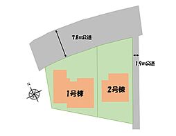 浜松市於呂3期　グラファーレ　全2棟