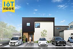 【並列3台駐車×18帖超LDK】育：kiraku　福岡市西区太郎丸 6号棟