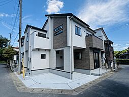陽当たり良好角地に建つ4LDKの新築戸建て!駐車2台可能!