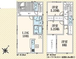 鶴ヶ島市中新田　第５　全１棟