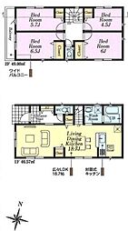【飯田グループ物件】川越市砂　１９期　全４棟　※駅徒歩１０分　商業施設徒歩圏内　クレイドルガーデン