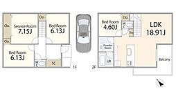 大田区東馬込2丁目・建築条件付売地