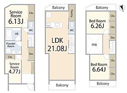 北区赤羽台3丁目・建築条件付売地