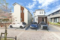 【長期優良住宅】商業施設徒歩2分圏内、駅徒歩4分で利用可能な南向き角地物件　～福生市武蔵野台1～