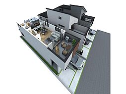 池袋駅直通１２分 西武池袋線 石神井公園駅 高野台３丁目　建築条件付売地全3区画