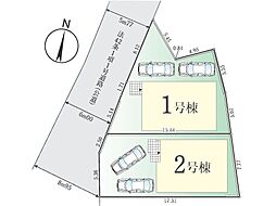 日野市落川３期　新築戸建　全２棟