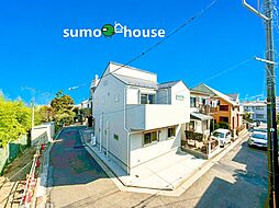 新築デザイナーズ分譲住宅限定1棟　北西角地の開放感　大型固定階段式小屋裏収納完備　南区六ッ川