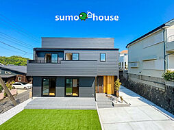 新築デザイナーズ分譲住宅限定1棟　敷地216m2南西角地の圧倒的な存在感　LDK21帖　青葉区大場町