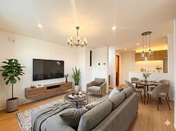 築浅未入居デザイナーズ戸建限定1棟　主寝室7帖超　LDK床暖房&食洗機設置　高津区明津