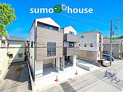 新築デザイナーズ分譲住宅全2棟　100ｍ2超の大空間　愛車を守るビルトイン車庫　宮前区南野川