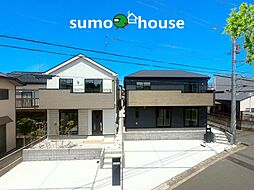 新築デザイナーズ分譲住宅全2棟　南道路&駐車2台可　バス停至近で横浜駅直行可能　旭区今宿西町