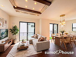 新築デザイナーズ分譲住宅限定1棟　長期優良&耐震住宅　床暖房&ロフト付き　青葉区新石川