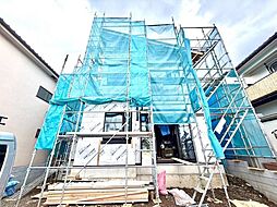 〈敷地46坪、整形地、車並列3台駐車可〉〈LDK23帖・床暖房、上部吹抜〉