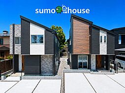 片平【土地50坪超】20帖LDK×ルーフバルコニー×WIC付　全5部屋超大型新築戸建