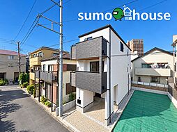 幸町【川崎駅徒歩12分】22帖超のLDK×充実収納が魅力のゆとりある新築戸建住宅