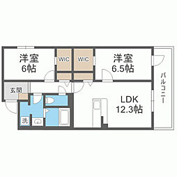 アルメノア西新 201