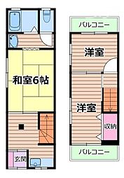 吹田市南吹田３丁目の一戸建て