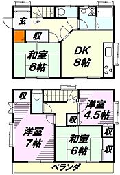 八王子市滝山町２丁目の一戸建て