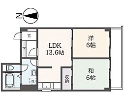 ツインヒルズＡ 502