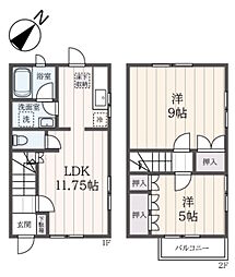中町メゾネット貸家 1