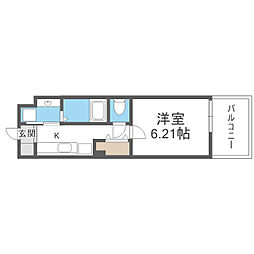Ｒｕｐｉｅレジデンス九大学研都市ＩＩ　北棟 701