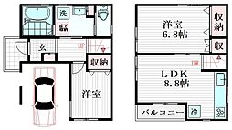 春日部市一ノ割1丁目13貸家