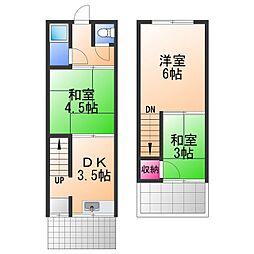 堺市西区浜寺諏訪森町西1丁テラスハウス