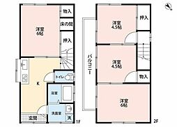 所沢市大字上安松の一戸建て