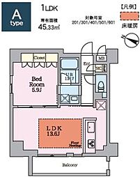 ヴィスタコート幡ヶ谷 201