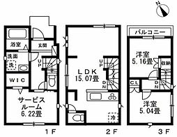 品川区小山6丁目の一戸建て