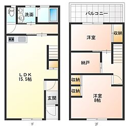 大阪市福島区海老江8丁目の一戸建て