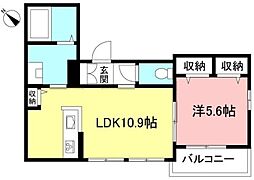 メゾン　ド　ウィステリア 201