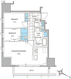ルフォンプログレ北新宿 607