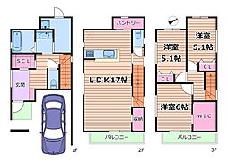吹田市千里山竹園2丁目の一戸建て