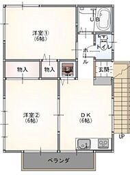 根岸台ガレージ付きアパート