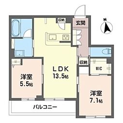 グランファミーユ登戸 303