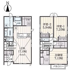 祖師谷五丁目戸建てＢ棟 0001
