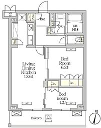 ミレーネ滝野川 405