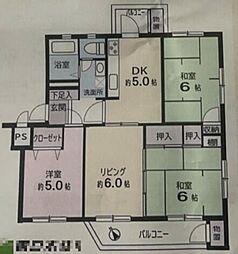 谷津遊園ハイツ1号棟