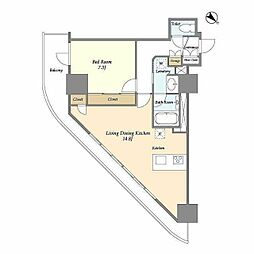 フロンティア新宿タワー 1709