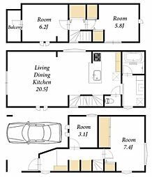 池尻4丁目戸建て