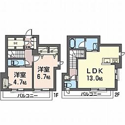 世田谷区大蔵６丁目の一戸建て