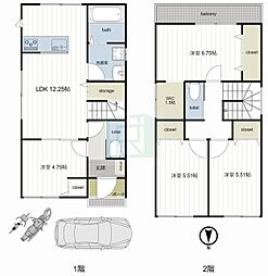 入間市三ツ木台 貸家