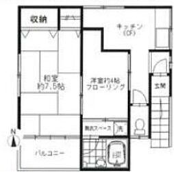 羽田準貸家2階部分