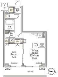 ミレーネ滝野川 201