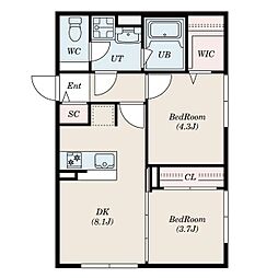 グローリオシェルト南烏山 403